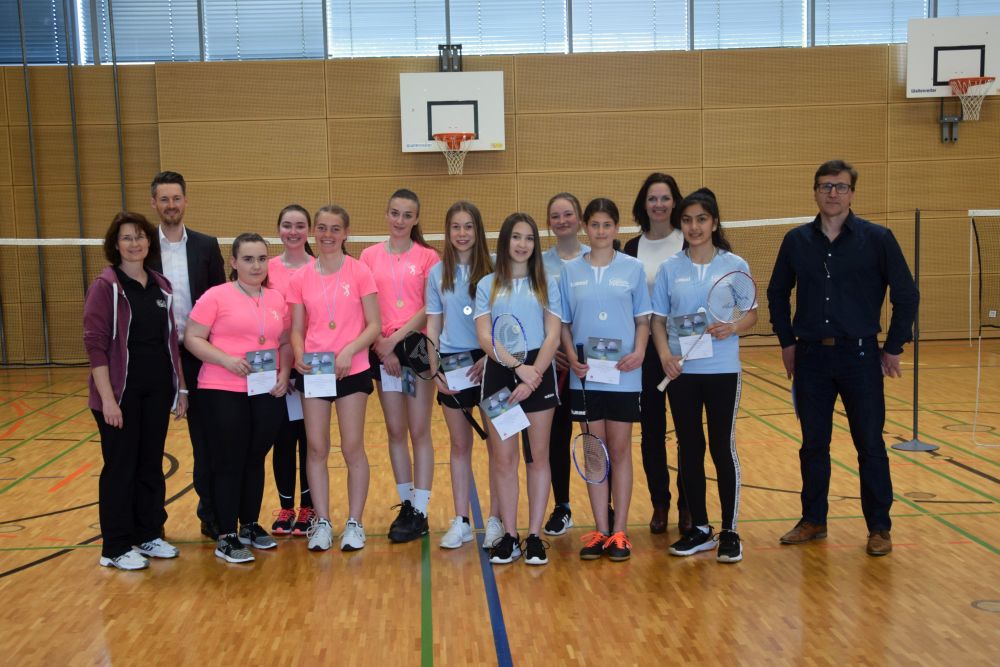 Badminton Mädels Sind Niederbayerischer Meister Conrad Graf Preysing Realschule